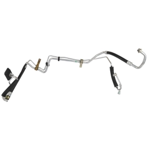 شیلنگ دوقلوی کولر پژو 206 تیپ 2 و 5 مدل 88 تا 94 برند وارداتی کد (H22)